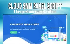 Cloud SMM Panel Script With 7+ Payments Method