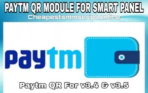 Paytm QR Code Module for SmartPanel 3.4 & 3.5