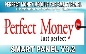 Perfect Money Module For Smart Panel V3.2