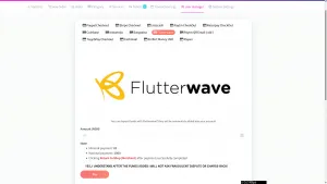 Flutterwave Payment Module For Smart Panel v3.4 & v3.5