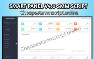 Smart v4.0 SMM Panel Script With Paytm Module