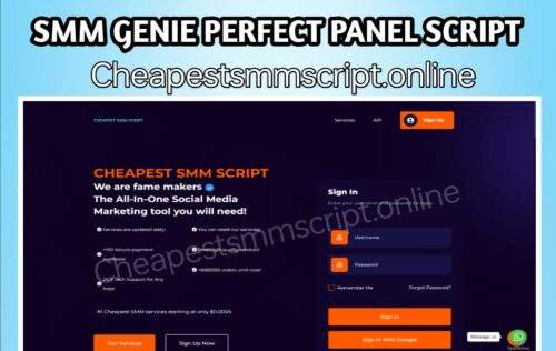 SMM genie perfect panel script