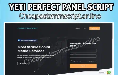 yeti perfect panel script